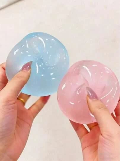 Coconut oil squishy — Blue