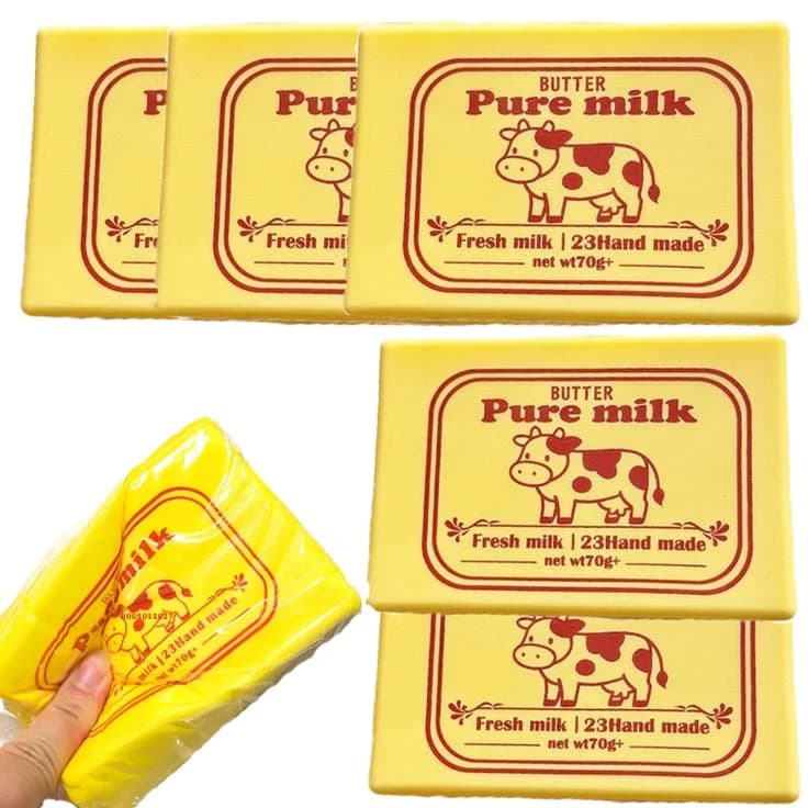 Pure milk butter squishy